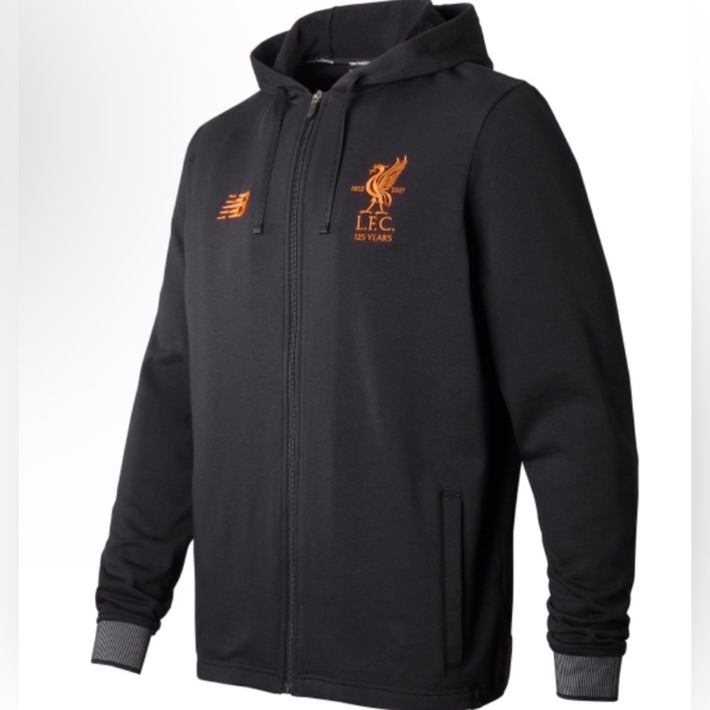 Liverpool 125 year anniversary New Balance hooded track jacket size XL